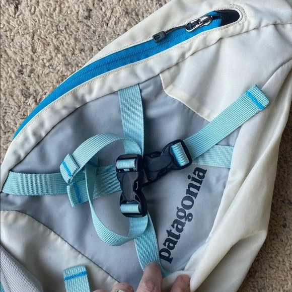 Patagonia Gray and Blue Sling Backpack - Picture 4 of 8